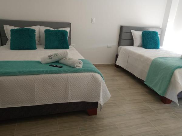 A la foto es mostra l'objecte Cabañas hotel COLONIA SAN MIGUEL situat a la ciutat de Paipa.
