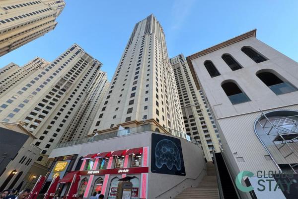 Фотография 9: Cloud 9 - Steps to the Beach Elegant 2BR in JBR