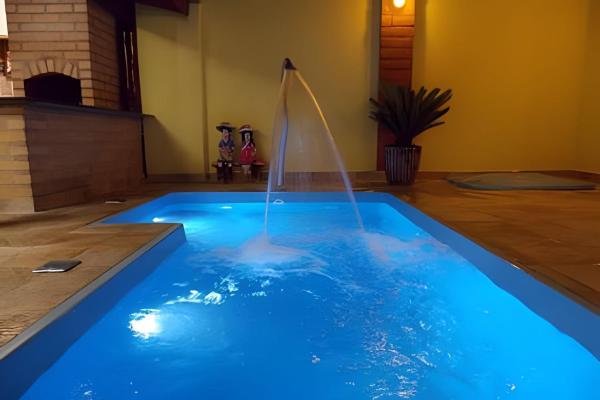 A la foto es mostra l'objecte Loft Paraíso Brotas SP + Piscina Privativa + Ar Condicionado situat a la ciutat de Brotas.