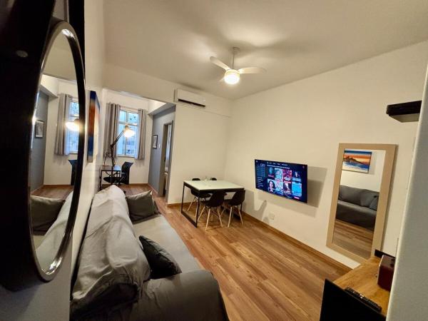 Apartamento Com Suíte Premium 200 M Da Praia De Copacabana, Wi Fi Rápido - Ipanema