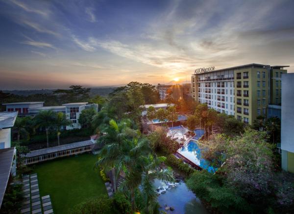På bildet vises objektet Aston Bogor Hotel and Resort som ligger i byen Bogor.