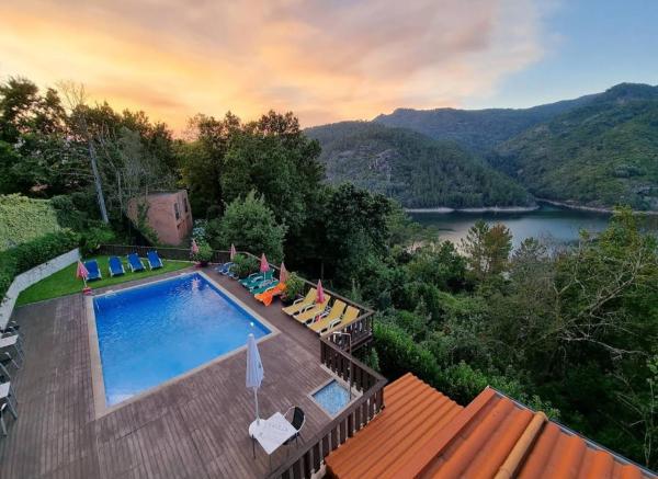 Nella foto è visibile l'oggetto Casa Encosta do Gerês-Ferias no Gerês situato nella città di Vieira do Minho.