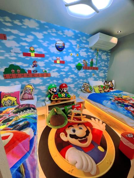 Smile House Close To Usj Mario Kidsroom High Class Kitchen Bath Easy To Kobe Nara 10mins To Downtown By Train Up To 6ppl - 大阪府