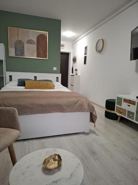 Nella foto è visibile l'oggetto Studio Verde Pallady situato nella città di Bucarest.
