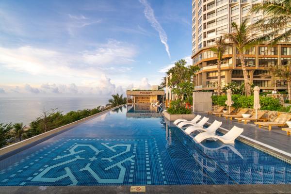 På bildet vises objektet Mandala Seaside Retreat Mũi Né som ligger i byen Ấp Nhơn Long.