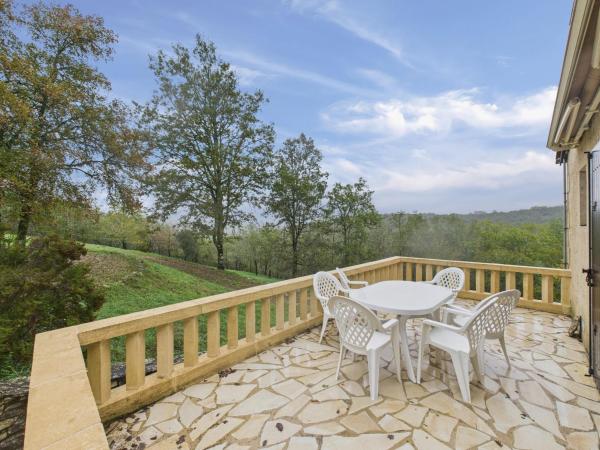 Jolie Vue Sur La Vallée Pour 3 Adultes 2 Enfants - Limeuil