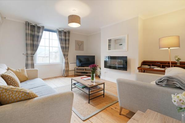 Na zdjęciu widoczny jest obiekt Bakewell- Super central 2 bed apartment położony w mieście Bakewell.