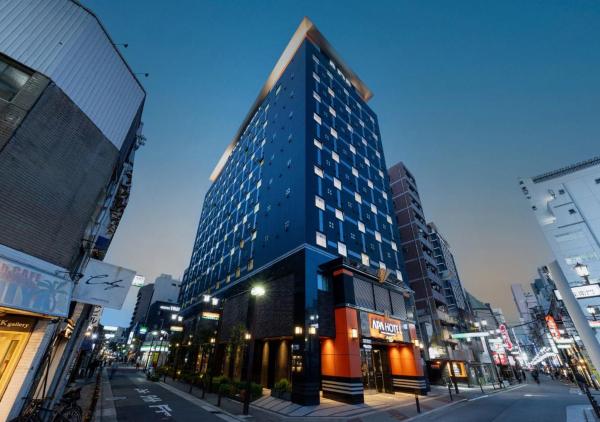 På billedet ses objektet APA Hotel Namba Shinsaibashi Nishi beliggende i byen Osaka.