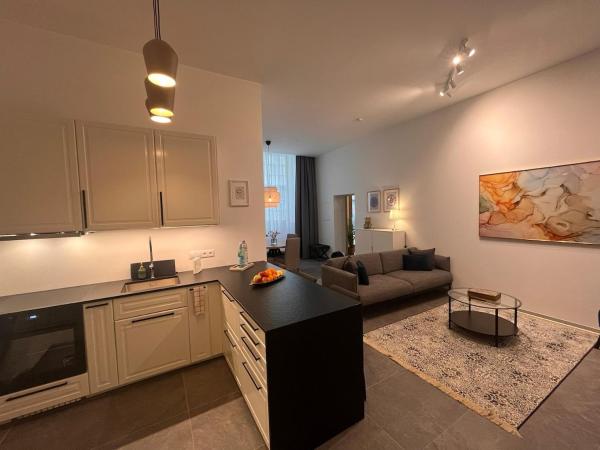 A la foto es mostra l'objecte Family Suite Nr 1 - J26 LUXURY APARTMENT, Jauniela 26 Old Riga - Great Location - 2 Bedrooms - 85 m2 situat a la ciutat de Riga.