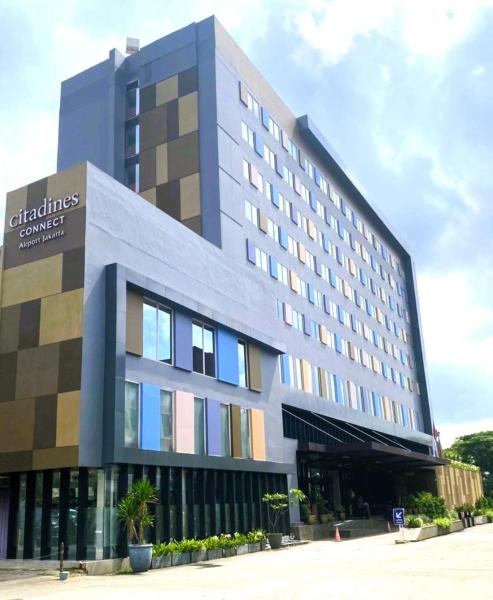 På billedet ses objektet Citadines Connect Airport Jakarta Hotel beliggende i byen Gardu.