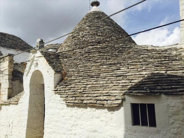 A la foto es mostra l'objecte Trullo Vacanza situat a la ciutat de Alberobello.