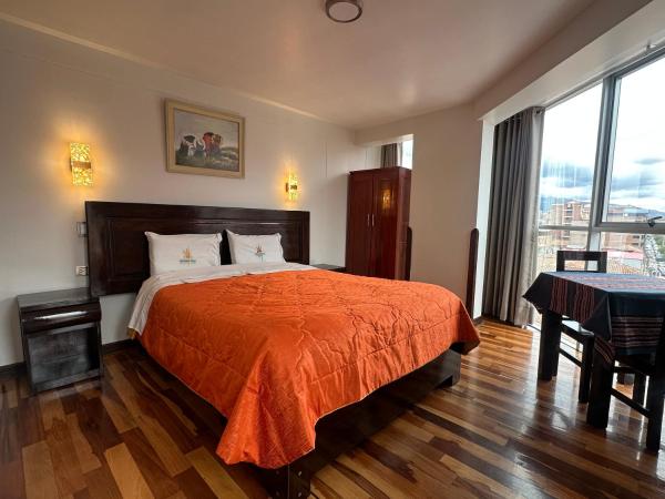 På billedet ses objektet Hotel Inka Palace Huayna Ccapac Cusco beliggende i byen Cusco.