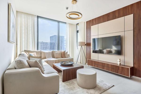 På billedet ses objektet Frank Porter - The Crest Tower, Sobha Hartland beliggende i byen Dubai.