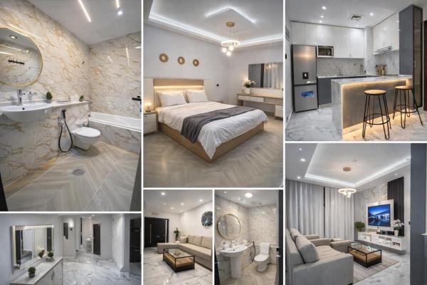 A la foto es mostra l'objecte Luxurious full renovated apartment situat a la ciutat de Dubai.