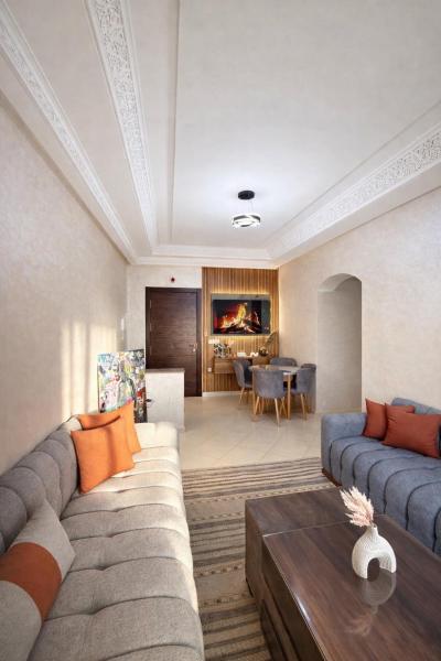 Luxury Aprt, 2 Bedrooms 3 Min From Beach & Medina - Tanger