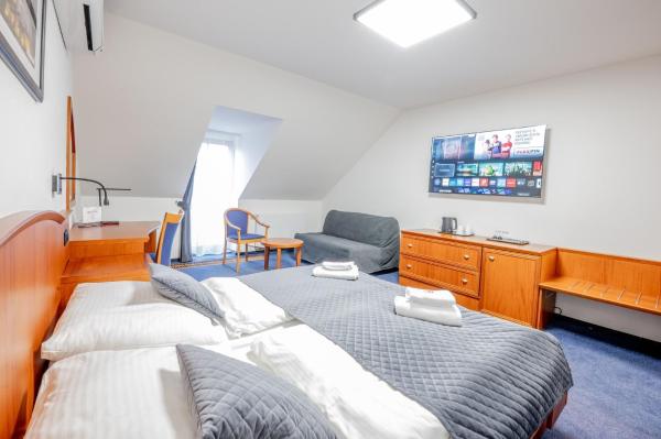 På billedet ses objektet Hotel Belcredi beliggende i byen Horákov.