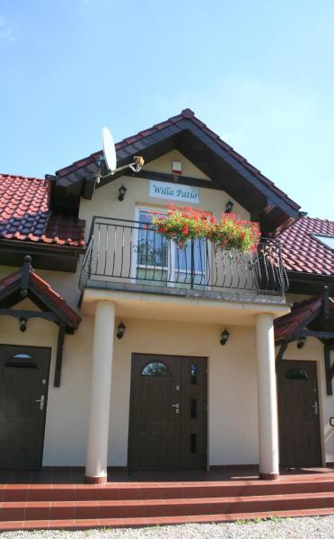 Auf dem Foto ist das Objekt Willa Patio in der Stadt Rybina zu sehen.