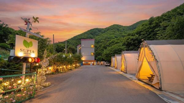 A la foto es mostra l'objecte Gapyeong Soopia pension situat a la ciutat de Yangjin.