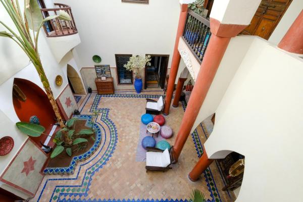 En la foto se muestra el objeto Riad Basma Marrakech ubicado en la ciudad de Marrakech.