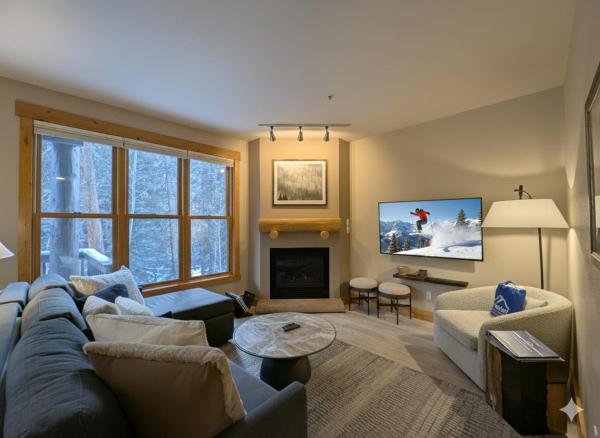 A la foto es mostra l'objecte Trappers Crossing 8769 by SummitCove Lodging situat a la ciutat de Keystone.