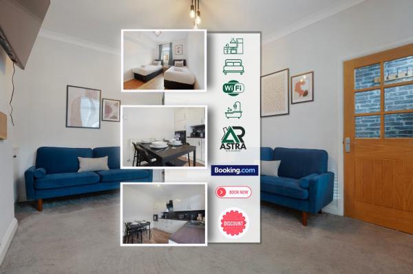 Stylish 3br House - Sleeps 5 - Free Parking - Durham