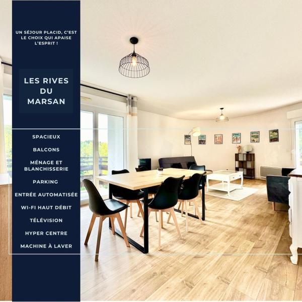 Les Rives Du Marsan - Spacieux - Parking - Ibis Budget Mont De Marsan