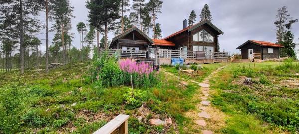 Auf dem Foto ist das Objekt Stort Hus Med Sauna Tæt På Vasalopp-Langrendsløjperne in der Stadt Evertsberg zu sehen.
