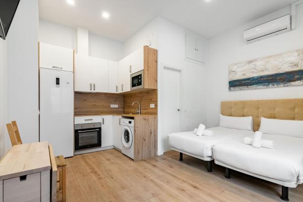 Charming Madrid Ciudad Lineal - Coqueto Estudio Para 3 Con Ac - Alcobendas