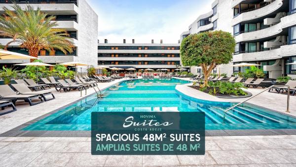 Nella foto è visibile l'oggetto HOVIMA Suites Costa Adeje situato nella città di Adeje.