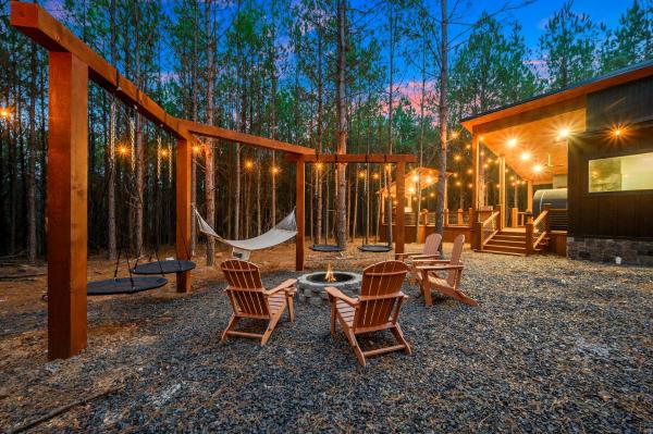 Sauna, Hot Tub, Fire Pit, Pets, Ev Plug, Secluded - Broken Bow, OK