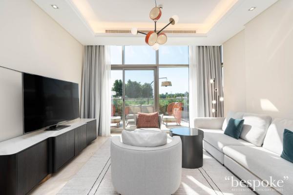 A la foto es mostra l'objecte Bespoke Holiday Homes - Elegant 2BR with Terrace in The 8 Palm Jumeirah situat a la ciutat de Dubai.