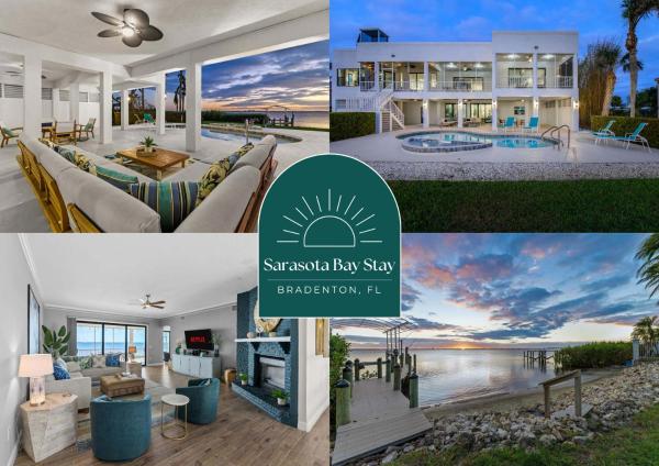 Luxury Private Beachfront Retreat Pool Game Room - Sarasota, FL