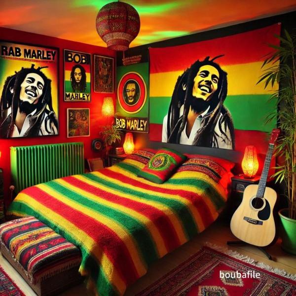 A la foto es mostra l'objecte Bob Marley Peace hotel luxor situat a la ciutat de Luxor.