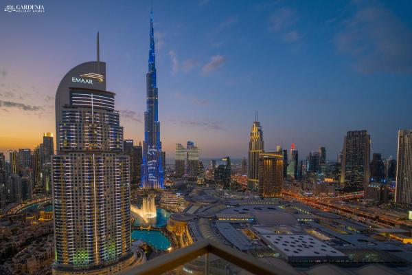 A la foto es mostra l'objecte Blvd Point-Full Burj Khalifa View-Downtown situat a la ciutat de Dubai.