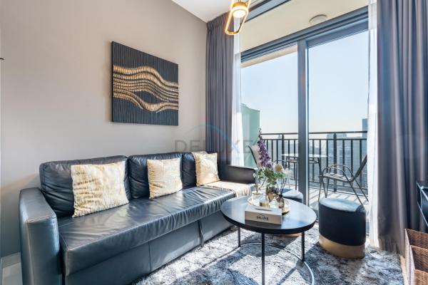 A la foto es mostra l'objecte High Floor Unit with Canal View, A Minutes Drive to Dubai Mall - Zada Tower, Business Bay by Deluxe Holiday Homes situat a la ciutat de Dubai.