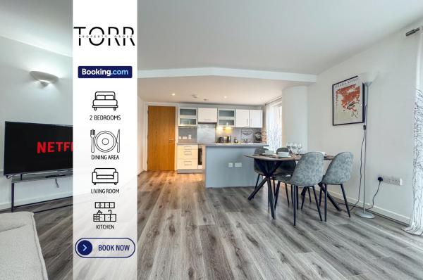 Modern 2bdr Apartment By Torr Property Group Vacation Rental With Free Gated Secure Parking Birmingham - Birmingham