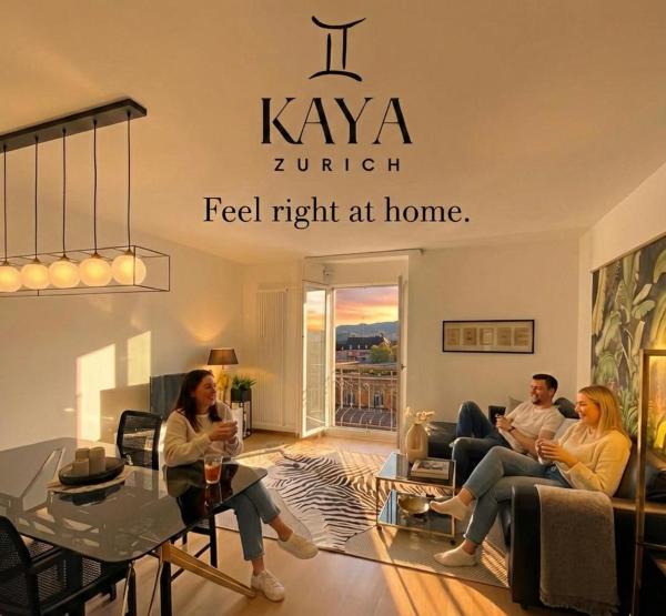 A la foto es mostra l'objecte KAYA Zurich Apartment 4B - Downtown 2BR Deluxe Apt situat a la ciutat de Zuric.