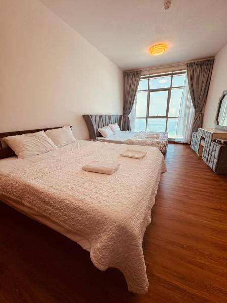 A la foto es mostra l'objecte Ocean View luxury 2BR suites! situat a la ciutat de Dubai.
