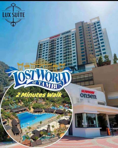 Na fotografii je vidět objekt Theme Park Ipoh - Onsen Premier Suites By LUX SUITE nacházející se ve městě Ipoh.
