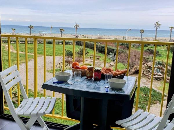 Studio Cabine Avec Vue Sur Mer Et Parking Privé - Fr-1-529-310 - Leucate