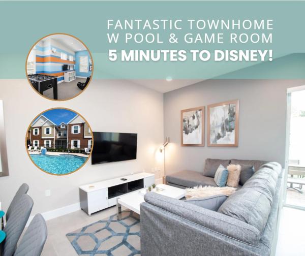 Amazing Family Villa, 5min Disney Smv144 - Celebration, FL