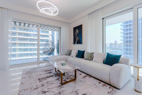 Fotografie 8: TRPS - Grand Bleu Tower 2, EMAAR Beachfront - Atlantis & Marina View, Private Beach, Furnished