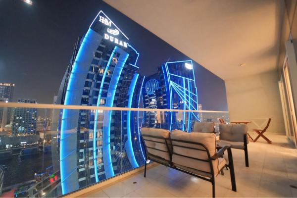 Na fotografii je vidět objekt Luxury 2BR in Business Bay Close to Dubai Mall nacházející se ve městě Dubaj.