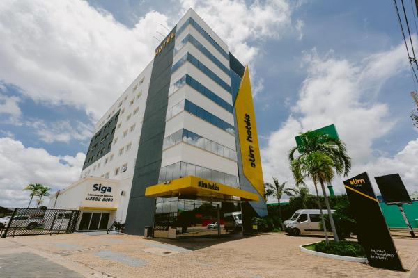 A la foto es mostra l'objecte Slim Hotel Cuiabá Aeroporto situat a la ciutat de Cuiabá.