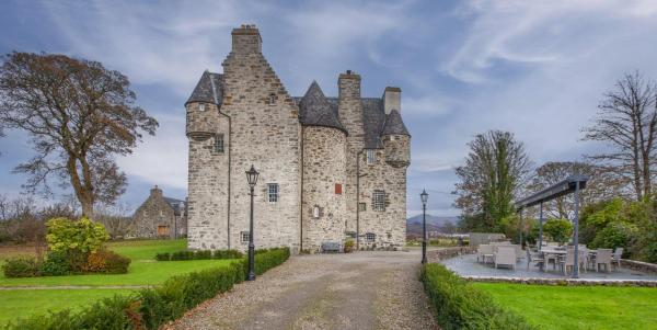 På billedet ses objektet Barcaldine Castle beliggende i byen Oban.