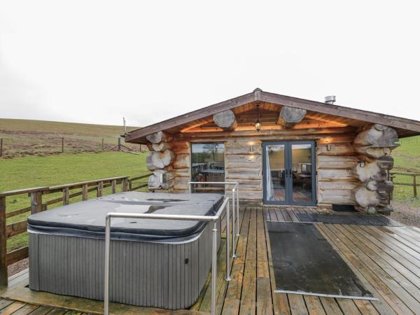 A la foto es mostra l'objecte Douglas Cabin at Salford Court Farm Fishing Cabins situat a la ciutat de Upper Sapey.