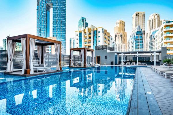 Barsana - Azure Marina Apartment - 3bed - Full Marina View - Dubai