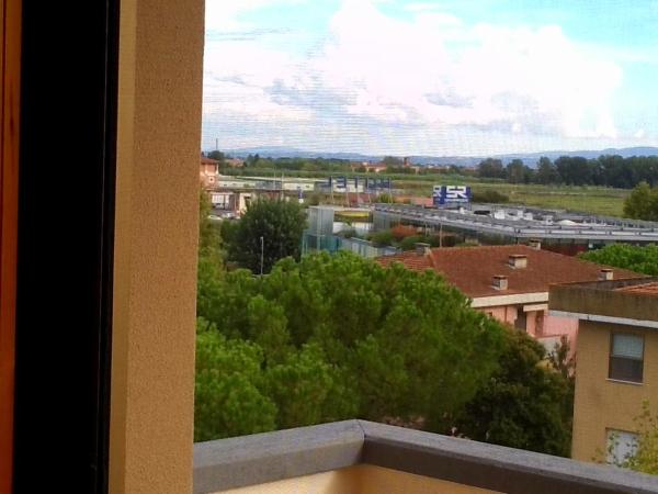 A la foto es mostra l'objecte Da Debby situat a la ciutat de Pisa.