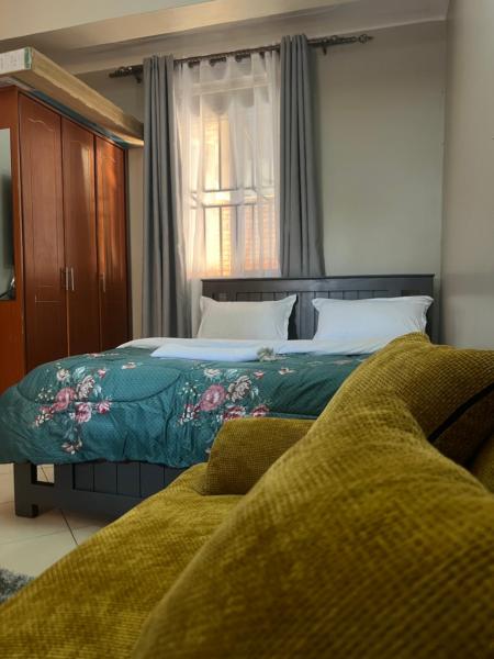 Na fotografii je vidět objekt Kampala Studio Apartment1 nacházející se ve městě Kampala.