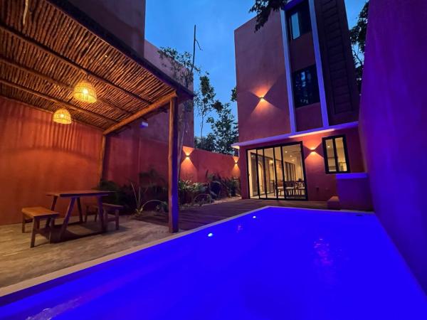 Na zdjęciu widoczny jest obiekt Casona Mezcalito Tulum - Pool położony w mieście Tulum.